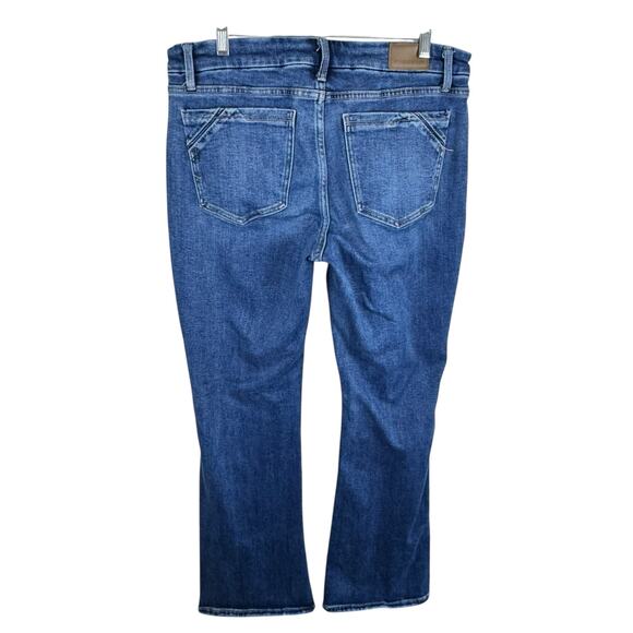 Buckle Black Cotton Blend Medium Wash Mid Rise Fit No. 53 Bootcut Jeans 32 x 34 - Picture 2 of 7